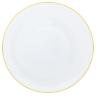 American dinner plate yellow lemon - Raynaud